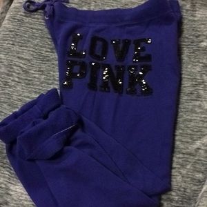 Victoria Secret Pink bling sweats